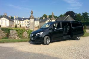 Véhicule de prestige pour séminaire en Normandie