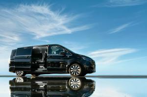 Van de luxe avec chauffeur en Normandie